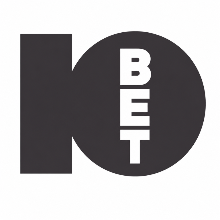 10Bet logo in 4K HD quality featuring black and white branding on a clean background